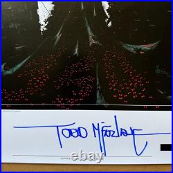 Todd McFarlane Signed Numbered Spawn #350 Art Print Poster Sdcc Rare Todd McFarlane Signed Numbered Spawn #350 Art Print Poster Sdcc Rare