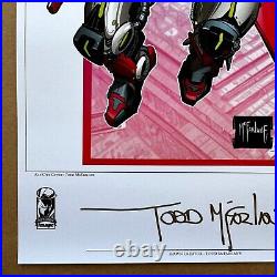 Todd McFarlane Signed Numbered Spawn Rat City #4 Art Print Poster Sdcc Rare