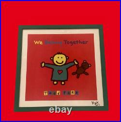 Todd Parr We Belong Together Framed Signed Children's Book Poster Wall Art 2013