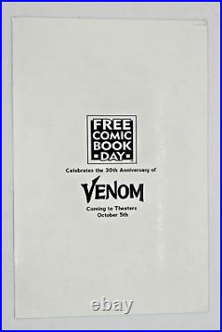 Tom Hardy & Dan LuVisi Signed Venom 30th Anniversary FCBD 2018 Print /30