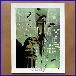 Tomer Hanuka Gothic Official Numbered Art Print Poster Batman DC Comic Bng Rare