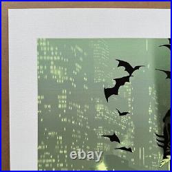 Tomer Hanuka Gothic Official Numbered Art Print Poster Batman DC Comic Bng Rare