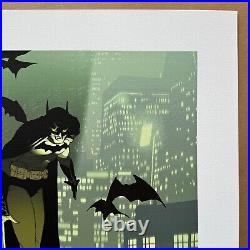 Tomer Hanuka Gothic Official Numbered Art Print Poster Batman DC Comic Bng Rare