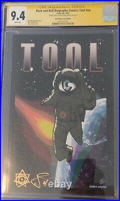 Tool Rock Biographies cancelled poster variant signed and sketched 9.4 nerd stor