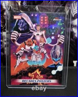 Topps Finest Fantastic Four Decades Posters 2010 DP-06 Tom Walker 2026