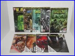 Totally Awesome Hulk 19B, 20, 21, 22, Weapon X 4B, 5, 6, 7, WMD + Poster 9.2/9.4