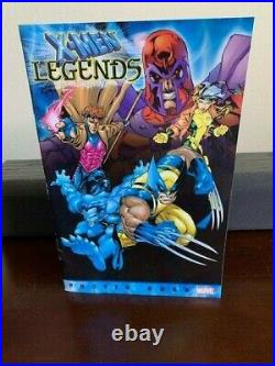 Toy Biz Marvel Legends X-men Box Set Special Poster Book Included
