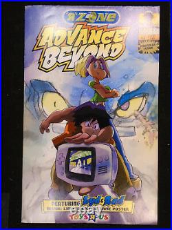 ToysRUs ADVANCE BEYOND 1 R Zone Zyd&Rad COMIC+POSTER 2001 Nintendo HTF Gameboy