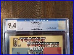 Transformers #1 2009 Cgc 9.4 Change Into A Truck Obama Campaign Poster! Htf
