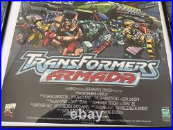 Transformers Dreamwave Armada Comic Book Art Poster Original Artist Proofs DW