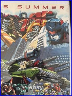 Transformers Dreamwave Armada Comic Book Art Poster Original Artist Proofs DW