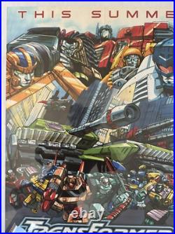 Transformers Dreamwave Armada Comic Book Art Poster Original Artist Proofs DW