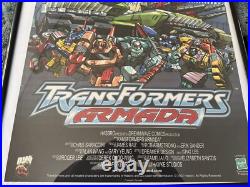 Transformers Dreamwave Armada Comic Book Art Poster Original Artist Proofs DW