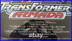 Transformers Dreamwave Armada Comic Book Art Poster Original Artist Proofs DW