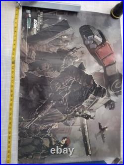 Transformers G I Joe Optimus Prime Comic Poster by Pat Lee Hasbro 2003 Used Transformers G I Joe Optimus Prime Comic Poster by Pat Lee Hasbro 2003 Used