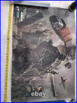 Transformers G I Joe Optimus Prime Comic Poster by Pat Lee Hasbro 2003 Used Transformers G I Joe Optimus Prime Comic Poster by Pat Lee Hasbro 2003 Used