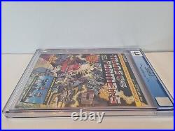 Transformers Issue 1 CGC 5.0 UK Edition First Issue 1984 Marvel Comics Poster