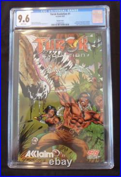 Turok Evolution (Acclaim) #1 Poster Attached CGC 9.6 Comic EB GAMES EXCLUSIVE