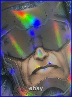 ULTIMATE X-MEN #1 CATACLYSM Poster MARCUS SIERGIEJEW Galactus RAINBOW FOIL Print