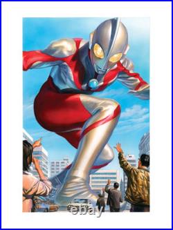 Ultraman 24x36 by Alex Ross Ltd Edition x/66 Screen Print Poster Art MINT