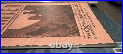 Uncanny X-Men #270 SIGNED JIM LEE Wanted Poster Xtinction Agenda Mexican Foil