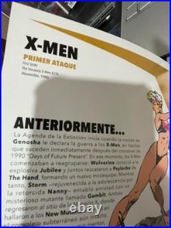 Uncanny X-Men #270 SIGNED JIM LEE Wanted Poster Xtinction Agenda Mexican Foil