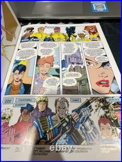 Uncanny X-Men #270 SIGNED JIM LEE Wanted Poster Xtinction Agenda Mexican Foil
