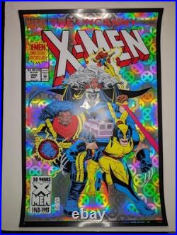 Uncanny X-Men Foil #300 John Romita Jr Mondo Poster Screen Print Marvel Comic