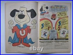 Underdog 1 1st Appearance 1st Issue Key Glossy Mid Grade w Poster Charlton 1970
