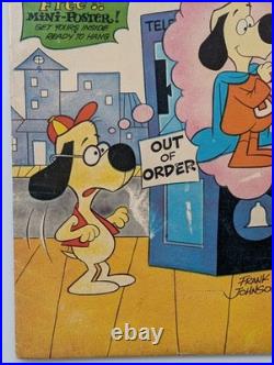 Underdog 1 1st Appearance 1st Issue Key Glossy Mid Grade w Poster Charlton 1970