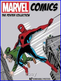 Unopened Rare Marvel Comics The Poster Collection 40 Removable Posters
