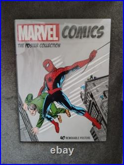 Unopened Rare Marvel Comics The Poster Collection 40 Removable Posters