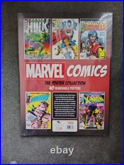 Unopened Rare Marvel Comics The Poster Collection 40 Removable Posters