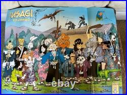 Usagi Yojimbo Slab Poster 30x22 Signed Stan Sakai With Sketch 25th Anniversary