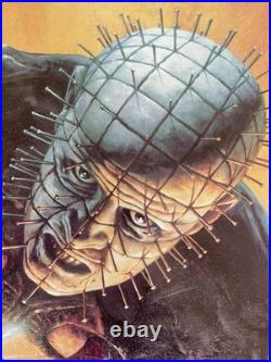 VERY RARE Marvel Press Clive Barker's HELLRAISER Promotional Poster (1990) 34x22