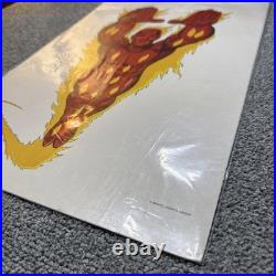 VINTAGE RARE 1960s HUMAN TORCH by JACK KIRBY ART ORIGINAL MARVEL COMICS POSTER