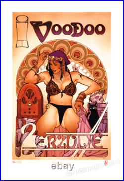 VOODOO #2 Cover SIGNED ART PRINT Adam Hughes AUTOGRAPHED Poster SDCC WildC. A. T. S