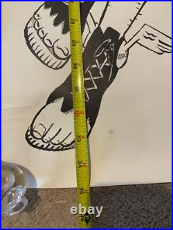VT Gross Out Man Cartoon Comic Poster Pop Art Counter Culture Steve DeSouza Ring VT Gross Out Man Cartoon Comic Poster Pop Art Counter Culture Steve DeSouza Ring