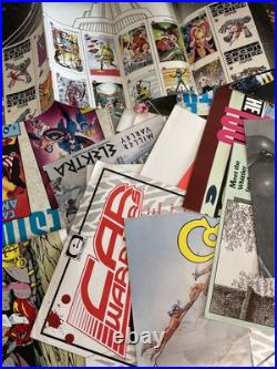 VTG 90s Comic Book Ads/Posters/Inserts Marvel DC Dark Horse Underground HUGE LOT