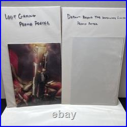 Various Comic Book Publishers LOT, 33 Items COA, Lootcrate Exc, Promo Posters