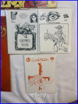 Vaughn Bode- SUNPOT Poster Schematic Cheech Wizard Original Artwork Booklet LOT