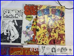 Vaughn Bode- SUNPOT Poster Schematic Cheech Wizard Original Artwork Booklet LOT