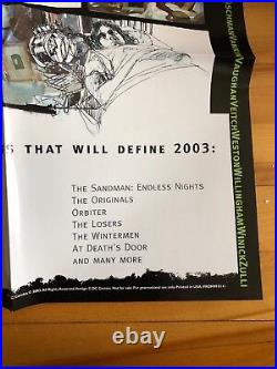 Vertigo X Books Promo Poster 2003