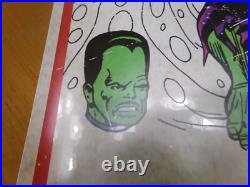 Very Rare The Incredible Hulk # 116 Comic Book Store Promo Vinyl Poster 24 X 30