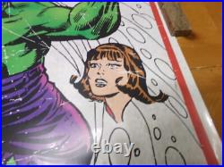 Very Rare The Incredible Hulk # 116 Comic Book Store Promo Vinyl Poster 24 X 30