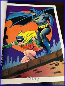 Very Rare Vintage Original DC Super Heroes Poster Book! 1978! Great Condition