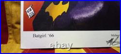 Vintage 11x17 Michael Watkins Batgirl Signed Autograph Karen Whitfield Print