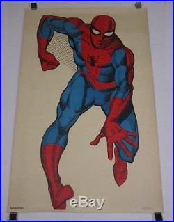 Vintage 1960's original 42 x 26 1/2 Marvel Comics 1966 Amazing Spider-man poster