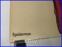 Vintage 1960's original 42 x 26 1/2 Marvel Comics 1966 Amazing Spider-man poster