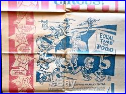 Vintage 1968 Pogo For President By Walt Kelly Extremely RARE Original Poster